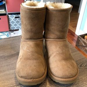 Girls Ugg Boots Tan